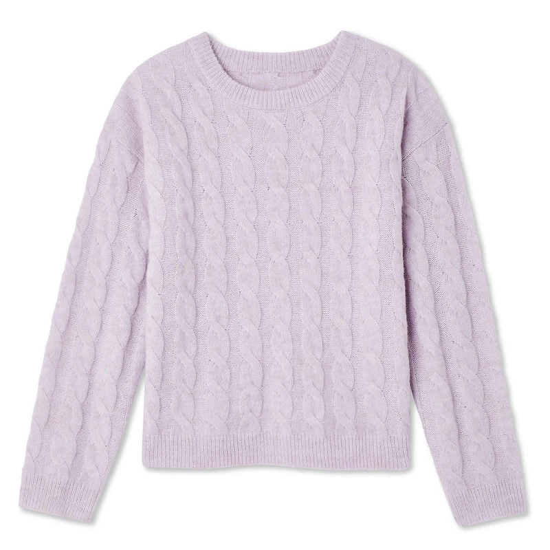 Chandail en maille torsadée George pour filles