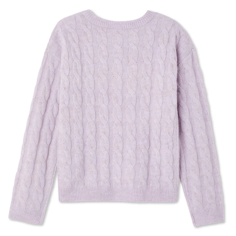 George Girls' Cable Knit Sweater
