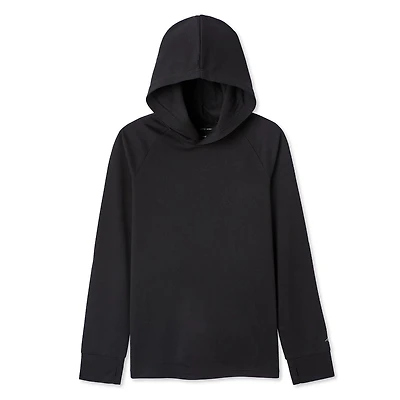 Athletic Works Boys' Textured Hooded Tee