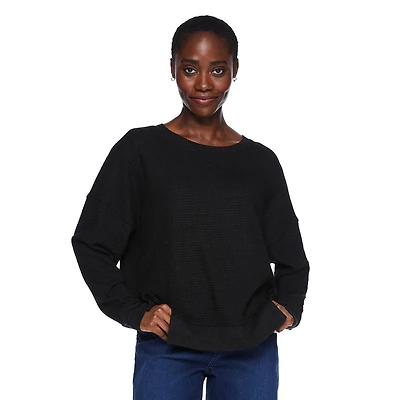 Chandail en tricot gaufré George pour femmes