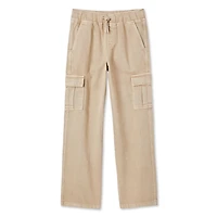 George Boys' Pull-On Cargo Denim Pant