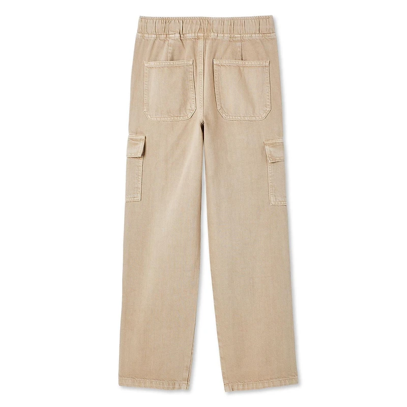 George Boys' Pull-On Cargo Denim Pant