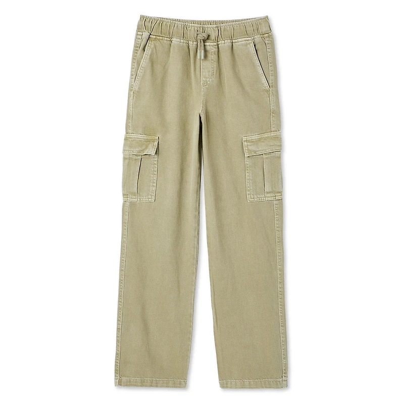 George Boys' Pull-On Cargo Denim Pant