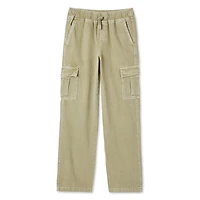 Pantalon cargo en denim à enfiler George pour garçons