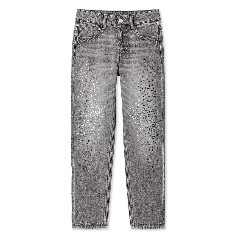 George Girls' Sequin Denim Jean, Sizes 4-16