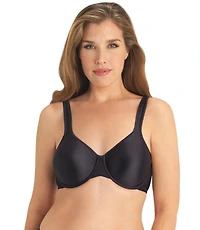Exquisite Form #9675123 FULLY Full-Support T-Shirt Bra, Seamless Cups, Stretch Satin, Underwire, Sizes 36C - 42DD