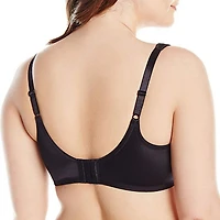 Exquisite Form #9675123 FULLY Full-Support T-Shirt Bra, Seamless Cups, Stretch Satin, Underwire, Sizes 36C - 42DD