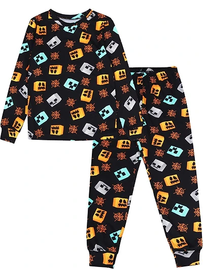 Pyjama 2 pièces  - Enfants - Garçons Minecraft Tailles: TP-G