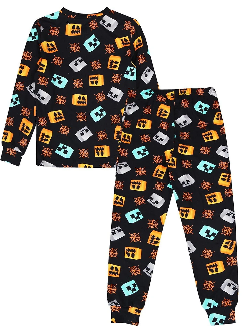 Pyjama 2 pièces  - Enfants - Garçons Minecraft Tailles: TP-G