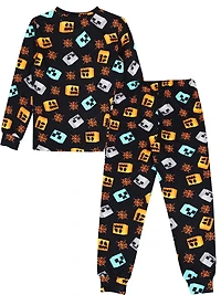 Pyjama 2 pièces  - Enfants - Garçons Minecraft Tailles: TP-G