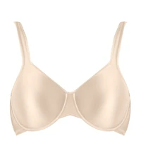 Exquisite Form #9675123 FULLY Full-Support T-Shirt Bra, Seamless Cups, Stretch Satin, Underwire, Sizes 36C