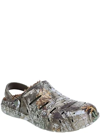 Rugged Shark Men's Faux Fur Clog Shoes, Available in Sizes: 8-13