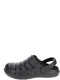 Rugged Shark Men's Faux Fur Clog Shoes