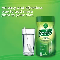 Benefiber Prebiotic Dietary Fibre Powder, Unflavoured, Sugar-Free, Daily Fibre - 125 Servings (500G), Benefiber Powder, 125 Servings