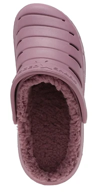 Rugged Shark Women's Faux Fur Clog Shoes