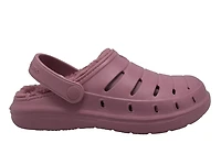 Rugged Shark Women's Faux Fur Clog Shoes, Available in Sizes: 6-11