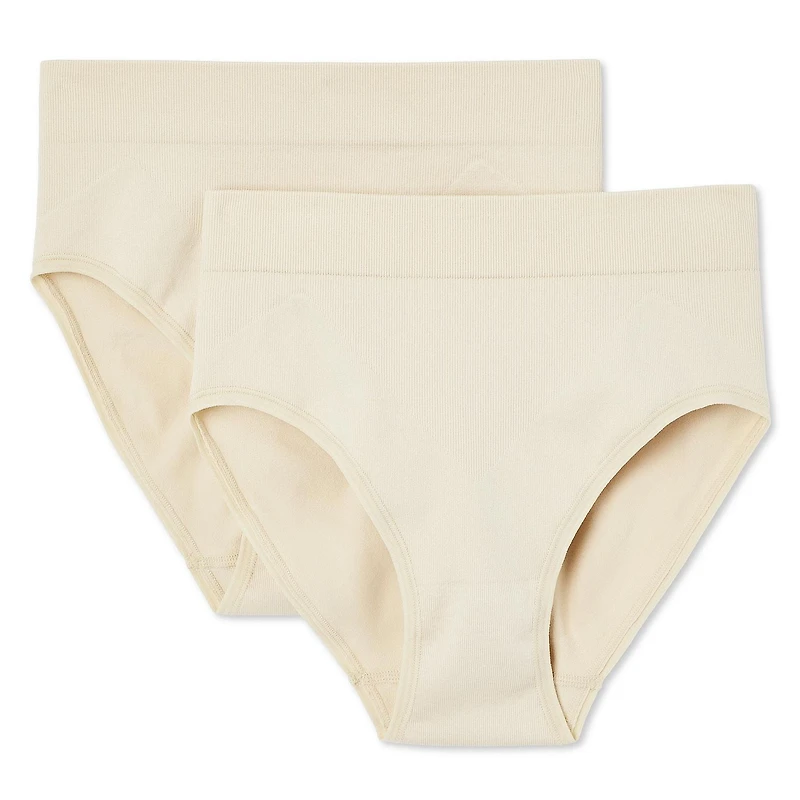 George Women's Shaper Briefs 2-Pack, Sizes M-1X