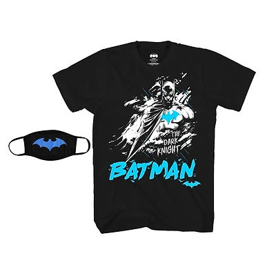 T-shirt et masque pour homme Batman The Dark Knight