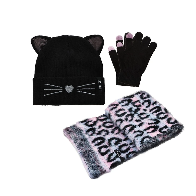 Justice ensemble d'accessoires dans une boite cadeau