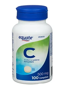Equate vitamine C 500mg 100 Comprimés