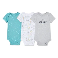 Lot de 3 cache-couches George collection non genrée pour nourrissons Tailles 0-12 mois