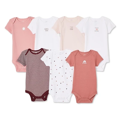 Lot de 7 cache-couche George pour bébés filles Tailles 0-12 mois