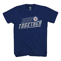 T-shirt à manches courtes Rise Together des Jets de Winnipeg de la LNH pour hommes *Exclusivité en ligne