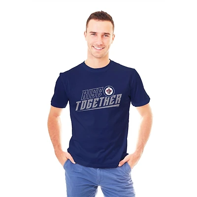 NHL Winnipeg Jets Men's Rise Together Short Sleeve T-Shirt *On-Line Exclusive