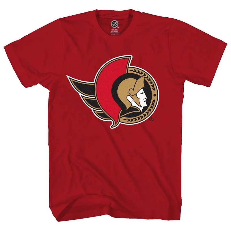 T-shirt à manches courtes pour hommes des Sénateurs d'Ottawa de la LNH *Exclusivité en ligne
