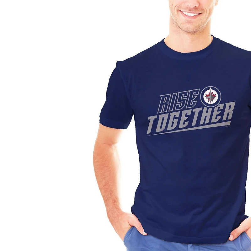 NHL Winnipeg Jets Men's Rise Together Short Sleeve T-Shirt *On-Line Exclusive
