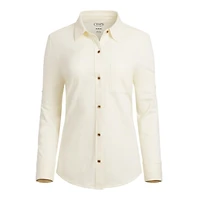 CHAPS-LONG SLEEVE KNIT SHIRT