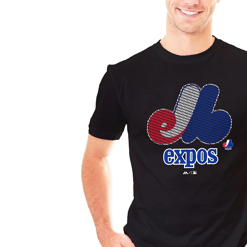 MLB Montreal Expos Men's Mesh Short Sleeve T-Shirt *On-Line Exclusive