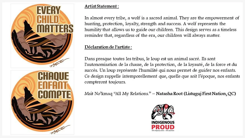 T-shirt chaque enfant compte Indigenous Proud pour hommes