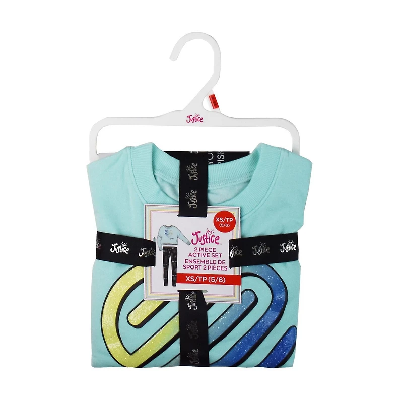Girls Justice 2 Piece Sporty Set