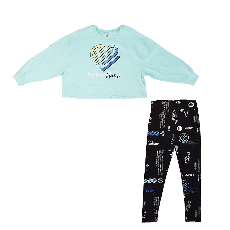 Girls Justice 2 Piece Sporty Set