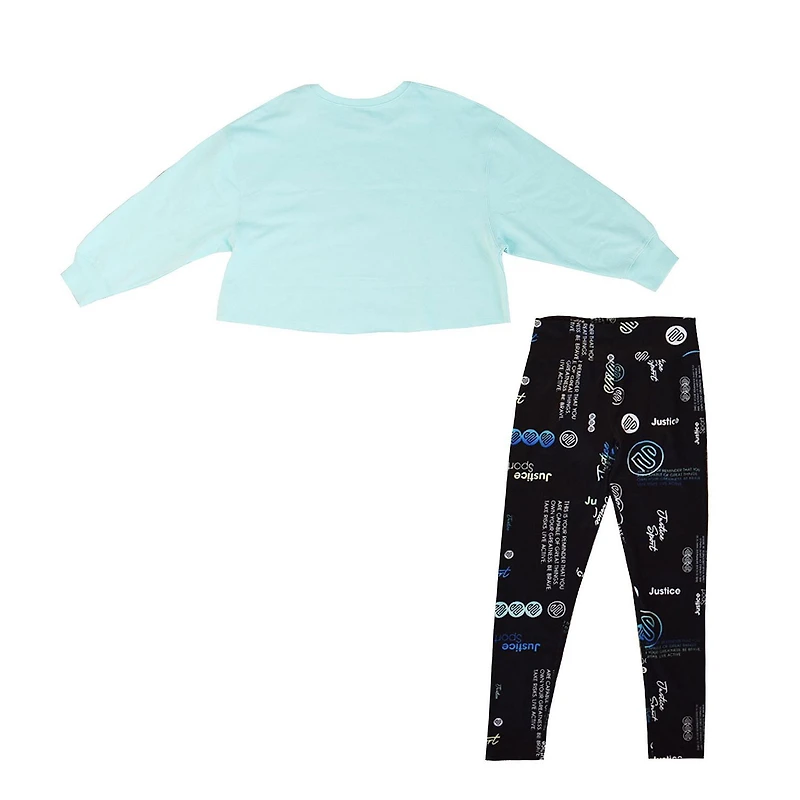 Girls Justice 2 Piece Sporty Set