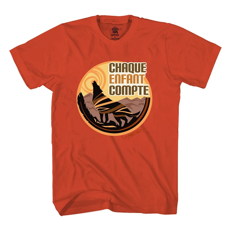 Indigenous Proud Kids Every Child Matters Tee - French