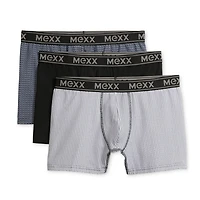 Mexx Hommes - Paquet de 3 caleçons avec élastiques marqués S-XL
