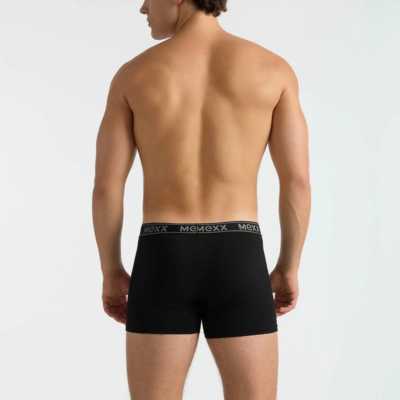 Mexx Hommes - Paquet de 3 caleçons avec élastiques marqués S-XL