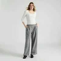 Mexx Women’s Square Neck ¾ Sleeve Sweater