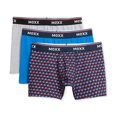Mexx Hommes - Paquet de 3 caleçons avec élastiques marqués