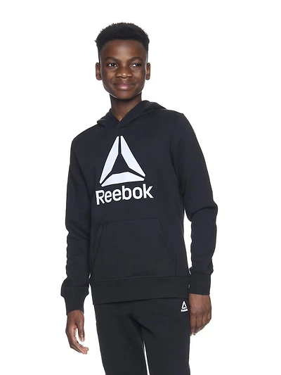 Sweat à capuche en polaire Delta de Reebok pour garçon