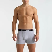 Mexx Men’s 3-Pack Boxer Briefs with Branded Elastic, S-XL