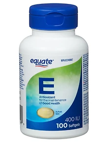 Equate Vitamin E 400IU, 100 Softgels