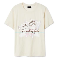 The Pink Closet Women's Perfect Angels Tee, Sizes XS-XL
