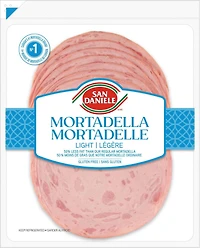 San Daniele Gluten Free Sliced Light Mortadella, 175 g