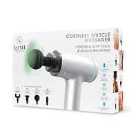 Pistolet de massage à percussion multi-vitesses Lomi avec accessoires