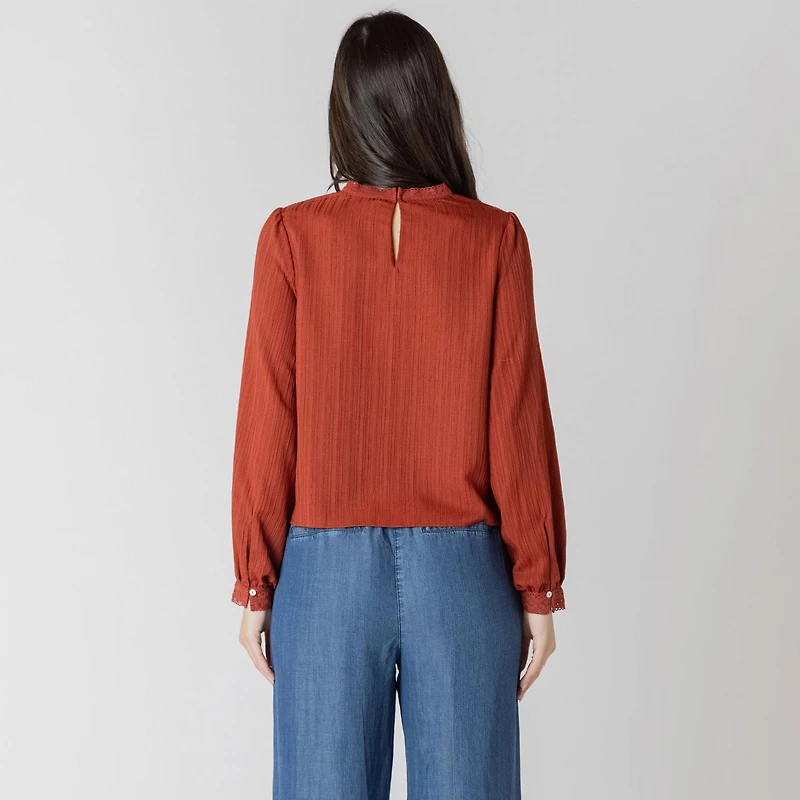 Devoted Long sleeve blouse