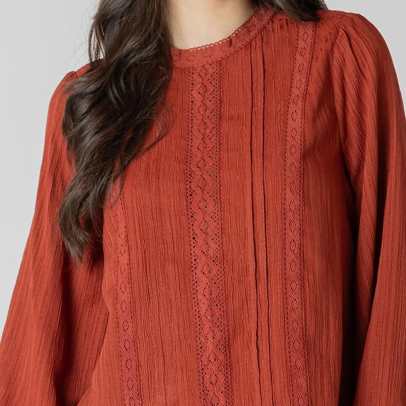 Devoted Long sleeve blouse