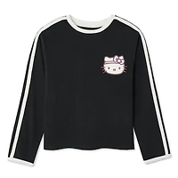 Hello Kitty Girls' Long Sleeve Tee, Sizes XS-XL